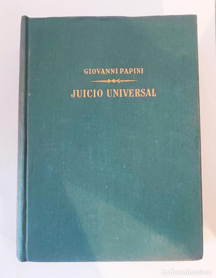 Libros: JUICIO UNIVERSAL - Giovanni Papini - Foto 1