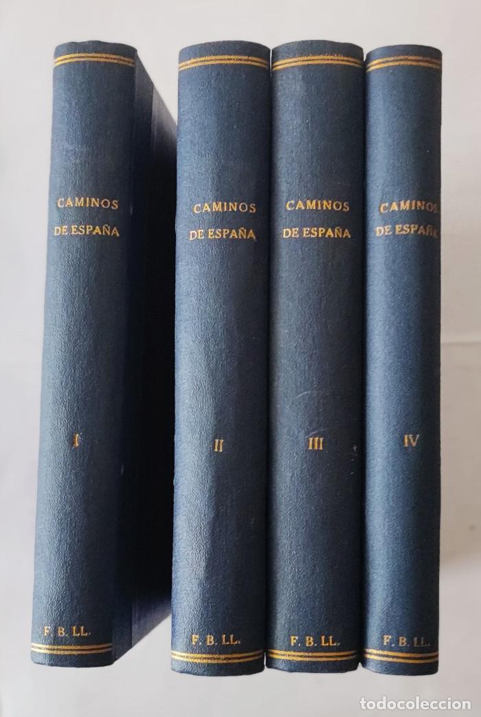 Libros: CAMINOS DE ESPA&Ntilde;A (4 TOMOS) - VV.AA. - Foto 2