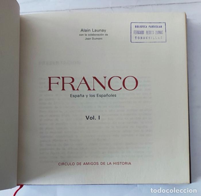 Libros: FRANCO. ESPA&Ntilde;A Y LOS ESPA&Ntilde;OLES (2 TOMOS) - Alain Launay - Foto 7
