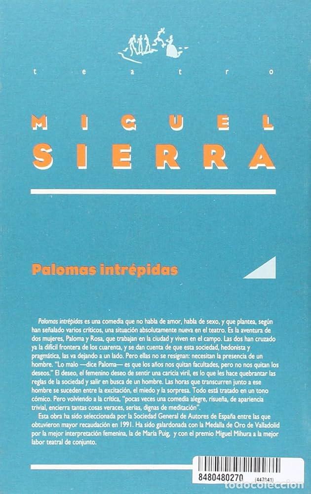 Libros: PALOMAS INTRE?PIDAS - Miguel Sierra - Foto 2