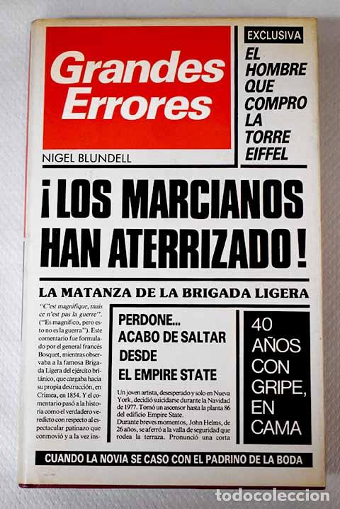 Libros: GRANDES ERRORES - Nigel Blundell - Foto 1