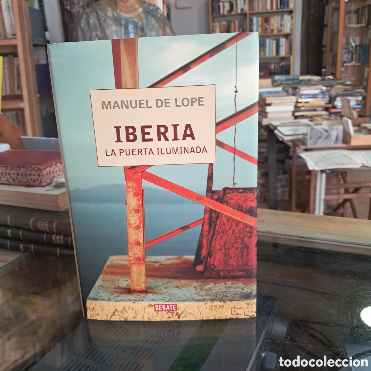 Libros: Manuel de L&oacute;pez ,Iberia , La puerta iluminada ,Debate - Foto 1