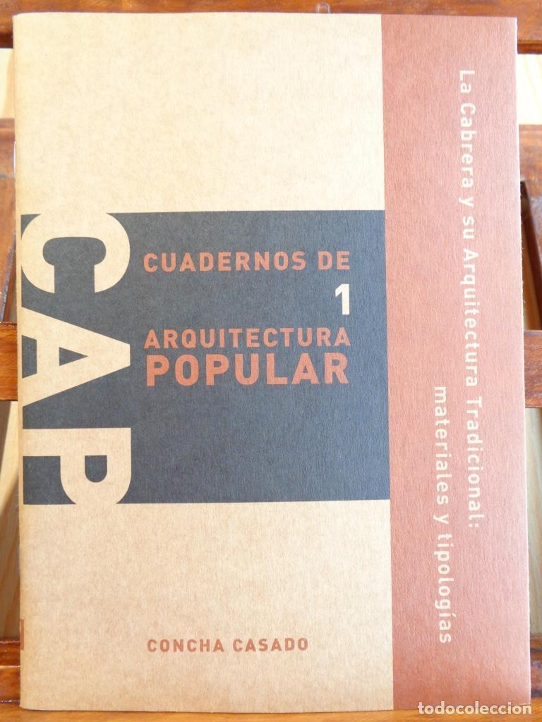 Libros: CUADERNOS DE ARQUITECTURA POPULAR, N&ordm; 1. - CONCHA CASADO - Foto 1