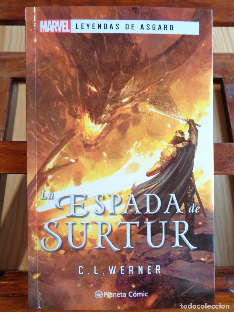 Libros: LEYENDAS DE ASGARD. LA ESPADA DE SURTUR. - C. L. WERNER - Foto 1