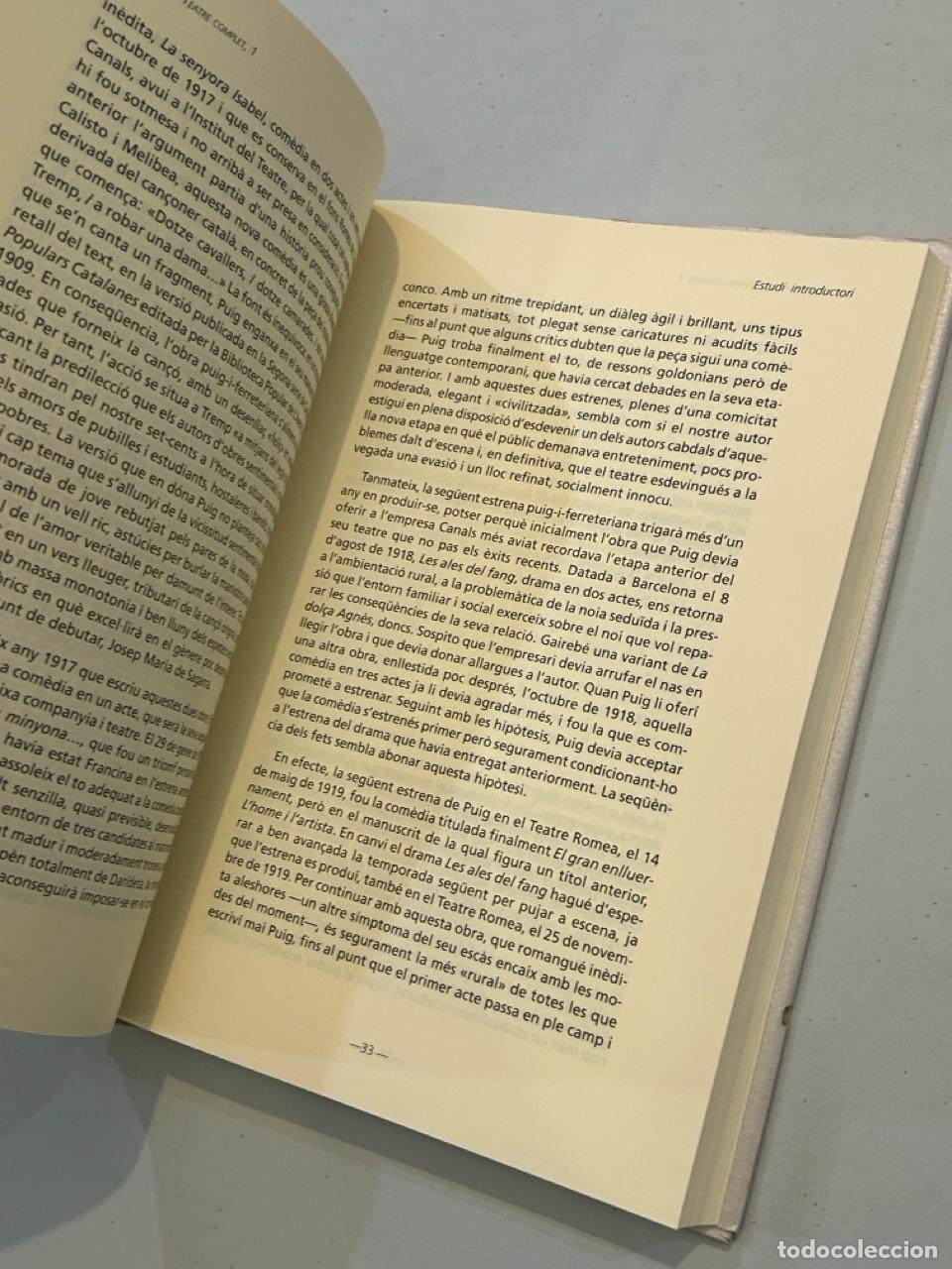 Libros: Joan Puig i Ferreter - Teatre Complet 1 - Foto 2