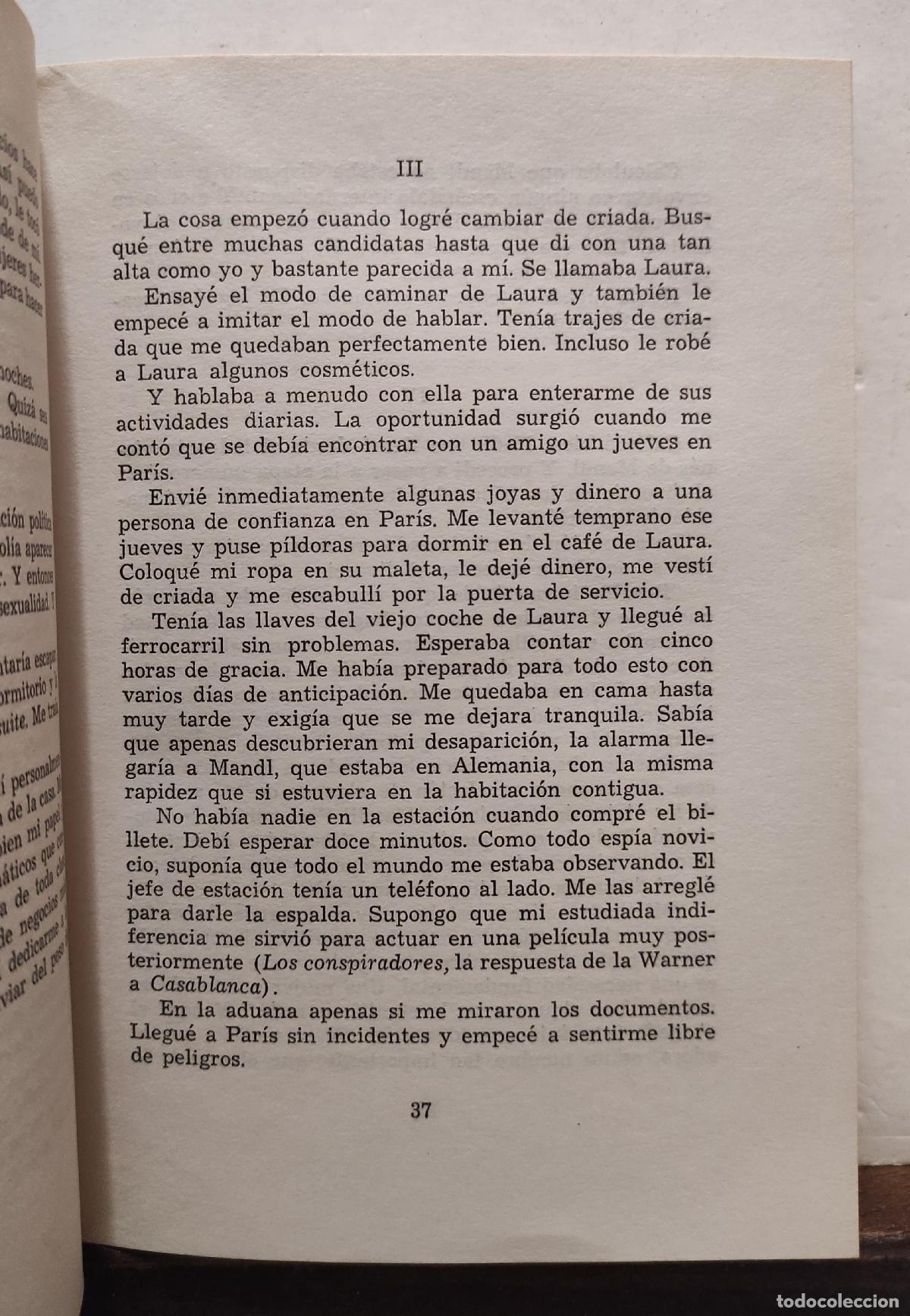 Libros: EXTASIS Y YO - HEDY LAMARR - Foto 5