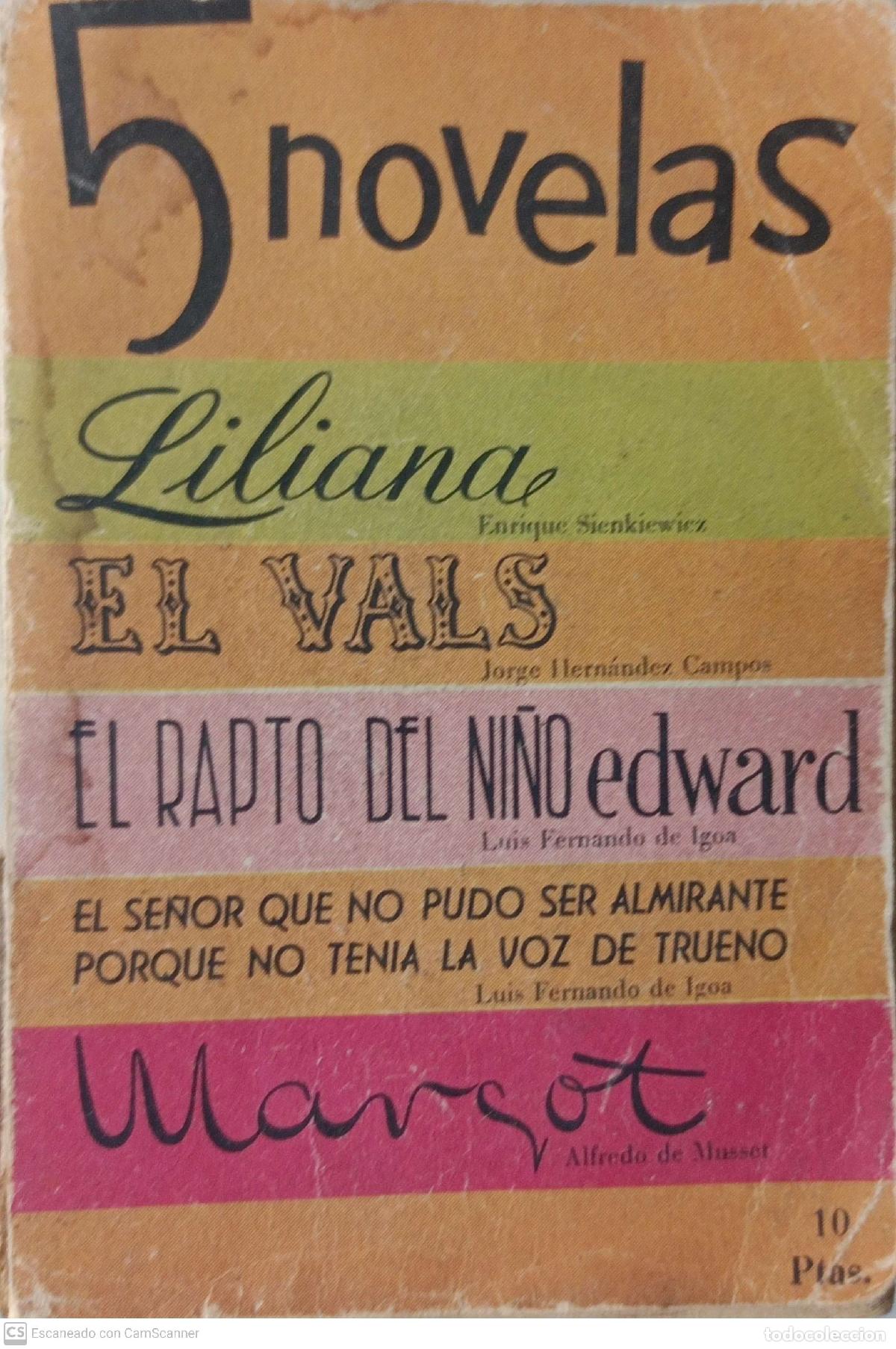 Libros: 5 novelas - Varios - Foto 1