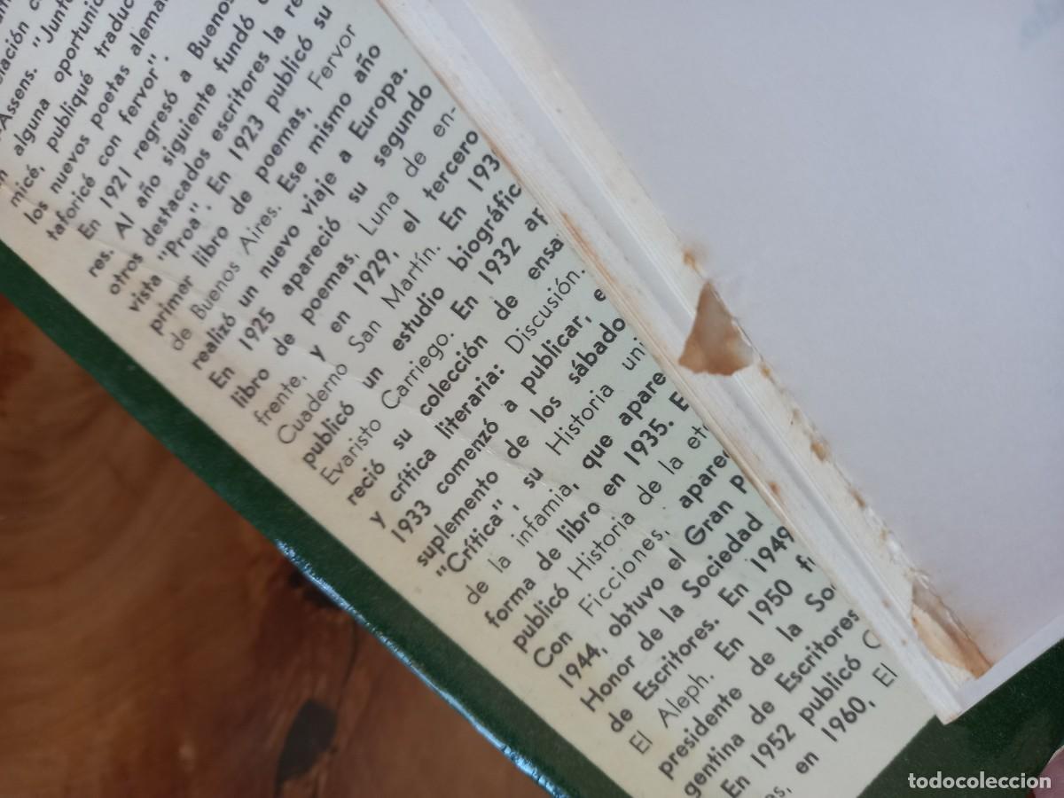 Libros: OBRAS COMPLETAS - BORGES - ED. EMEC&Eacute; - 1974 - Foto 7