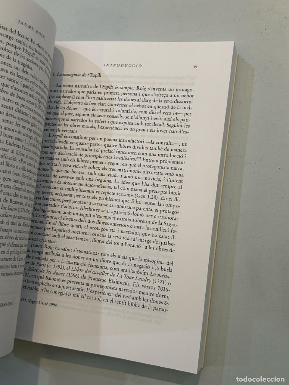 Libros: Jaume Roig - Espill - Foto 2