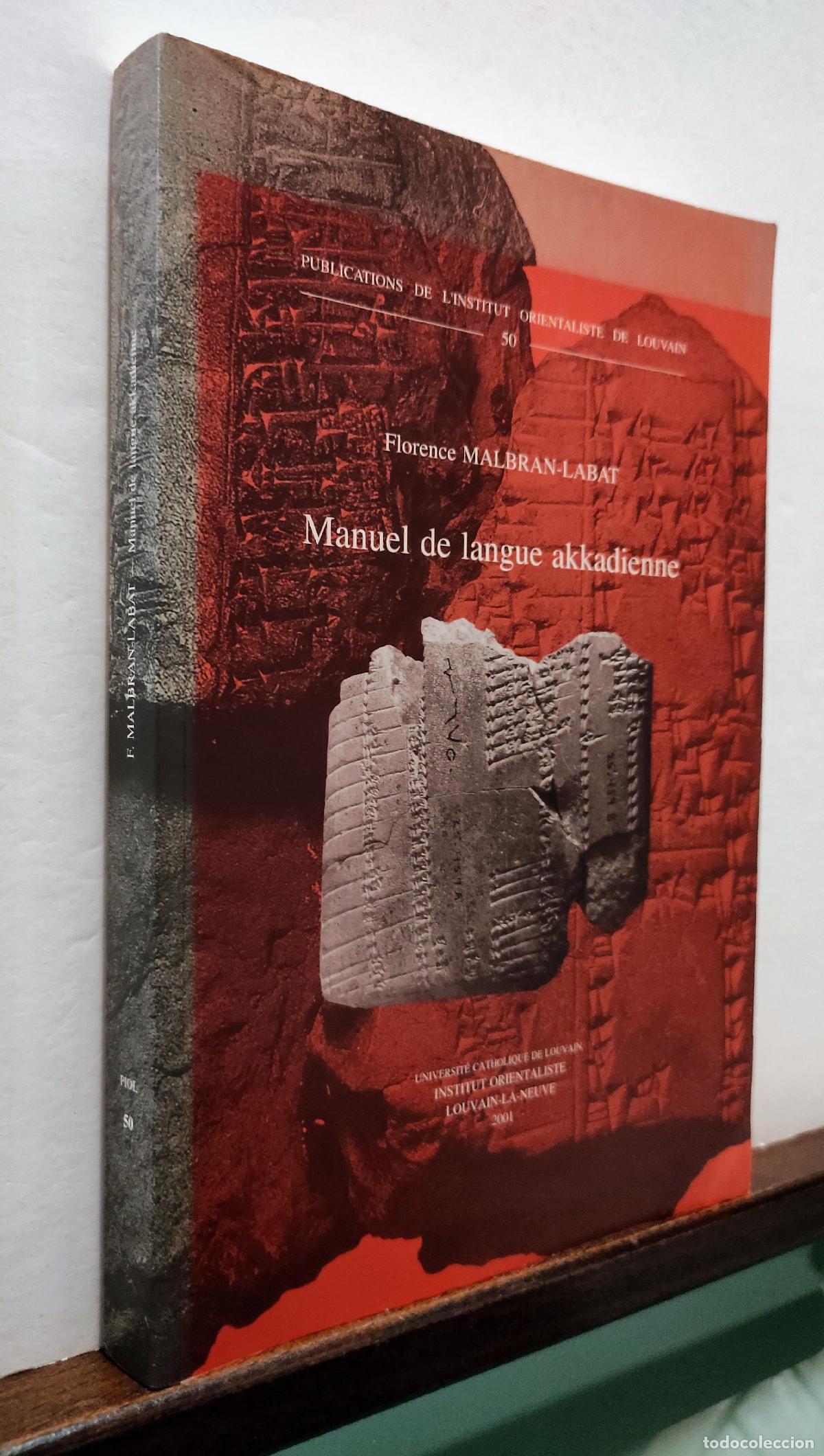 Libros: MANUAL DE LANGUE AKKADIENNE - FLORENCE MALBRAN-LABAT - Foto 5