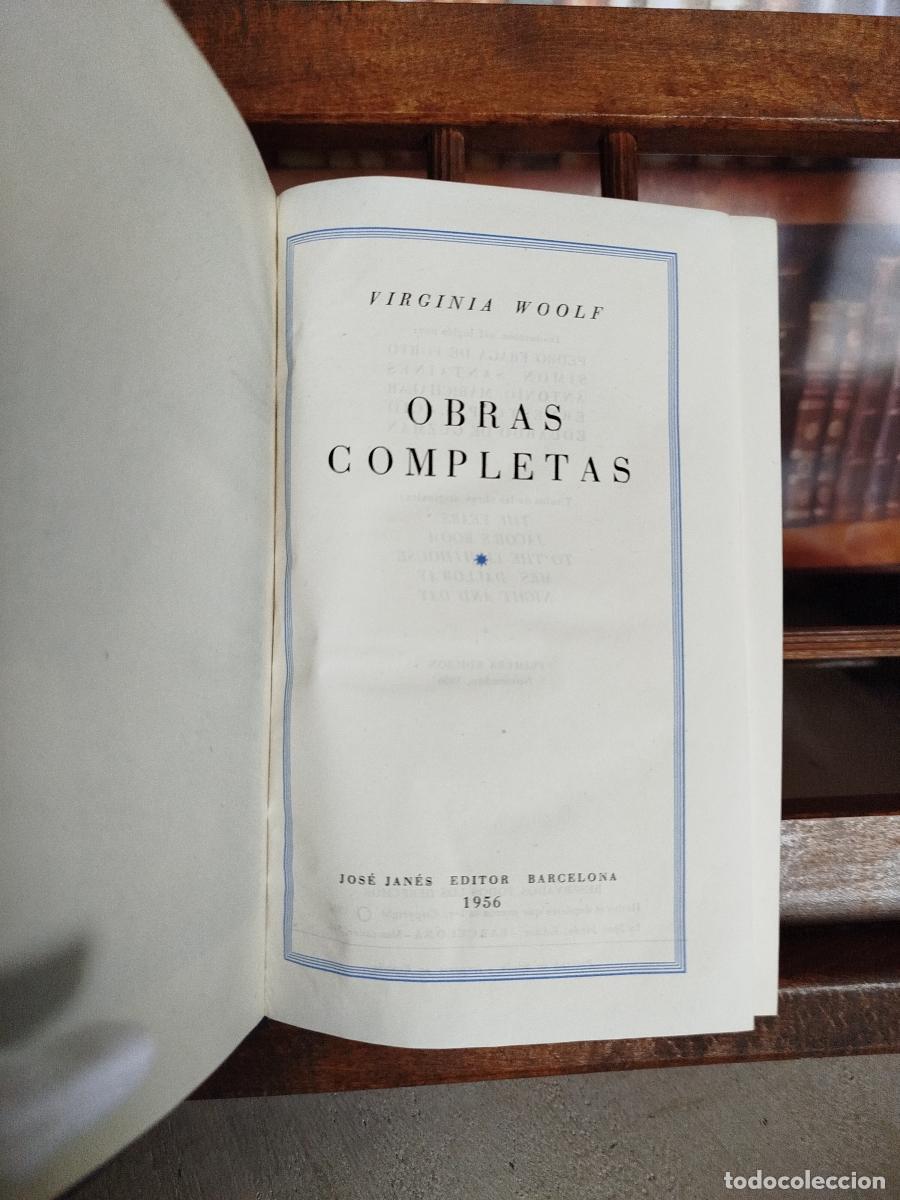 Libros: Obras completas I - Woolf, Virginia (1882-1941) - Foto 3