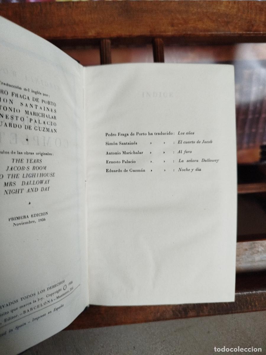 Libros: Obras completas I - Woolf, Virginia (1882-1941) - Foto 5
