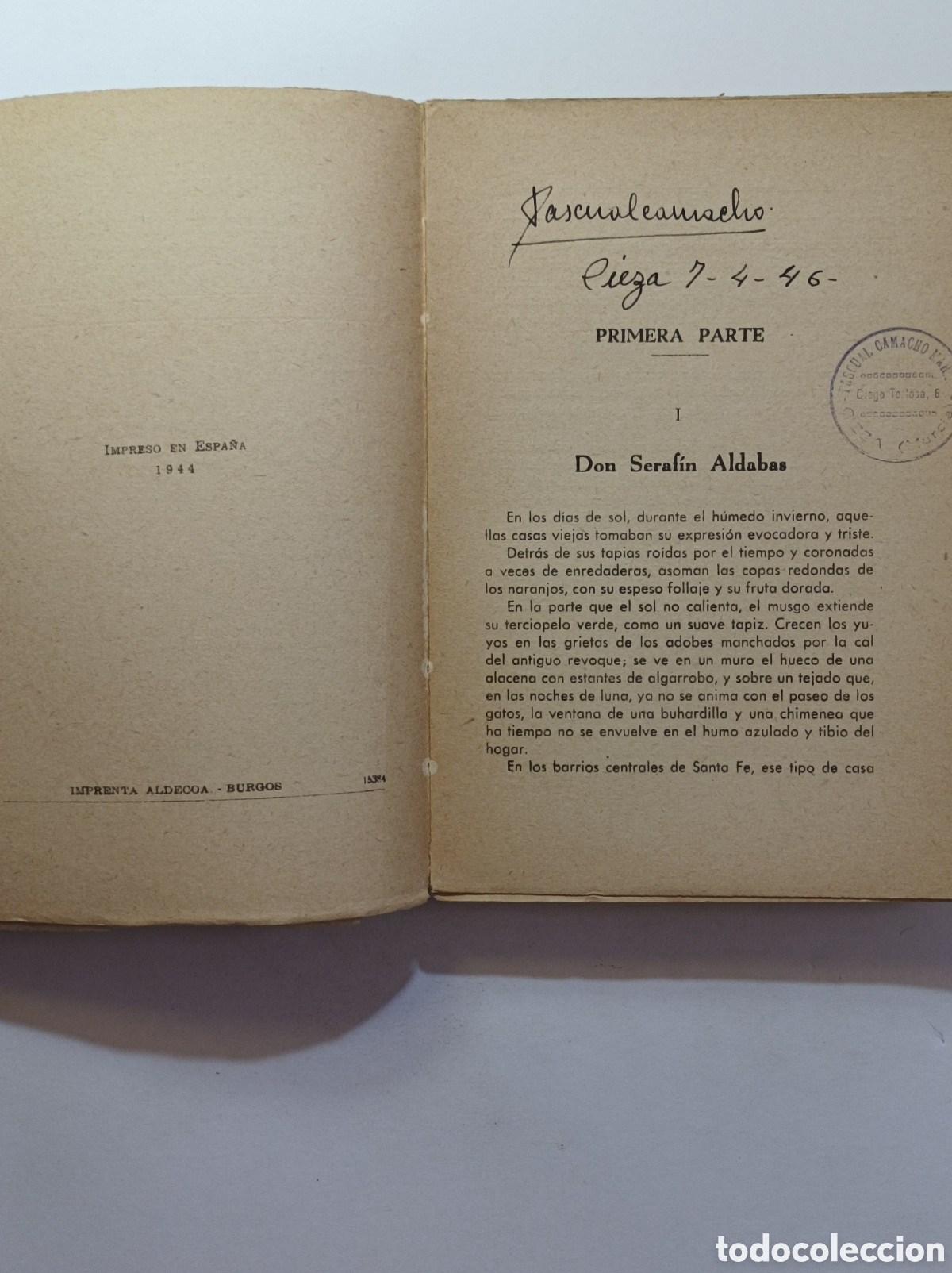 Libros: LA CASA DE LOS CUERVOS. HUGO WAST. ALDECOA. 1944. - Foto 2