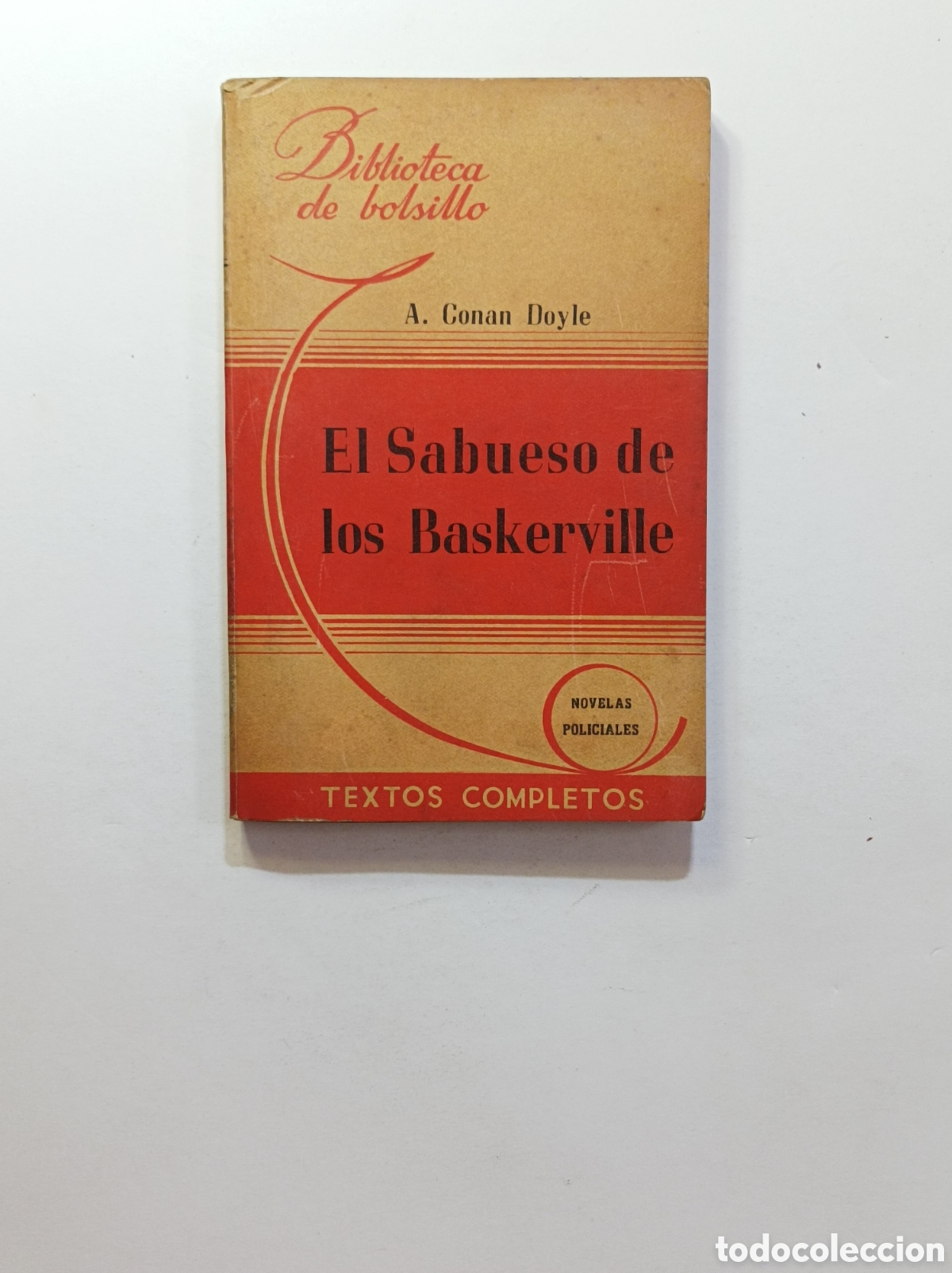 Libros: EL SABUESO DE LOS BASKERVILLE. A. CONAN DOYLE. BIBLIOTECA DE BOLSILLO. 1943. - Foto 1