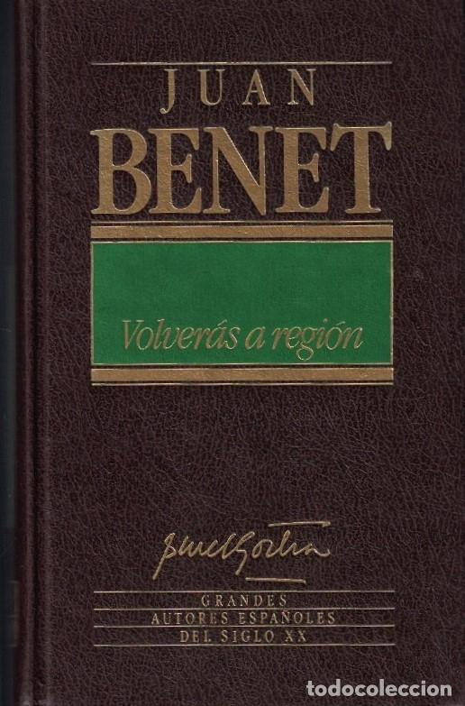 Libros: VOLVER&Aacute;S A REGI&Oacute;N. - Benet. Juan, - Foto 1