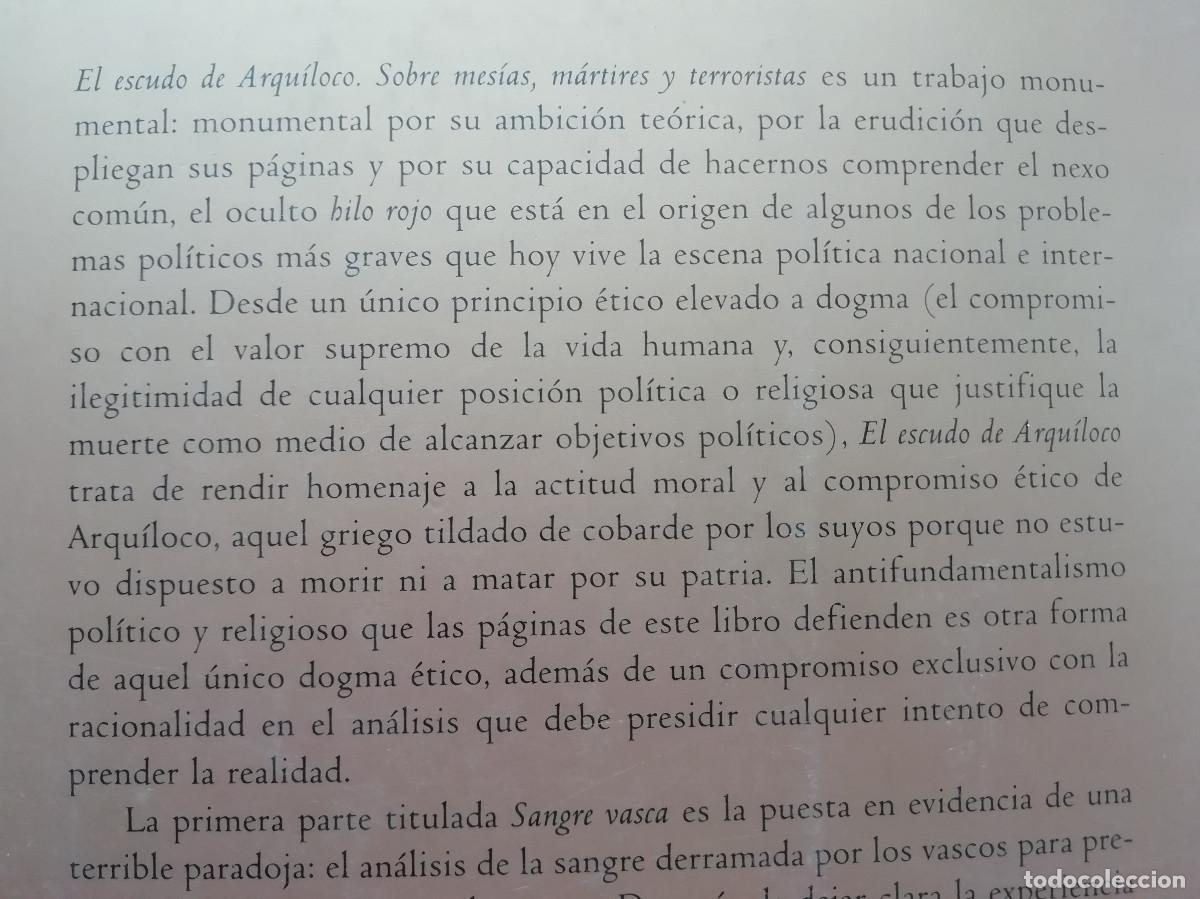 Libros: El escudo de Arqu&iacute;loco - Juan Aranzadi (2 vols.) - Foto 9