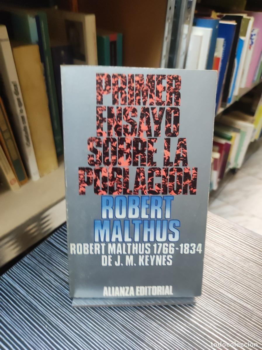 Libros: Primer ensayo sobre la poblaci&oacute;n - Malthus, Robert - Foto 1