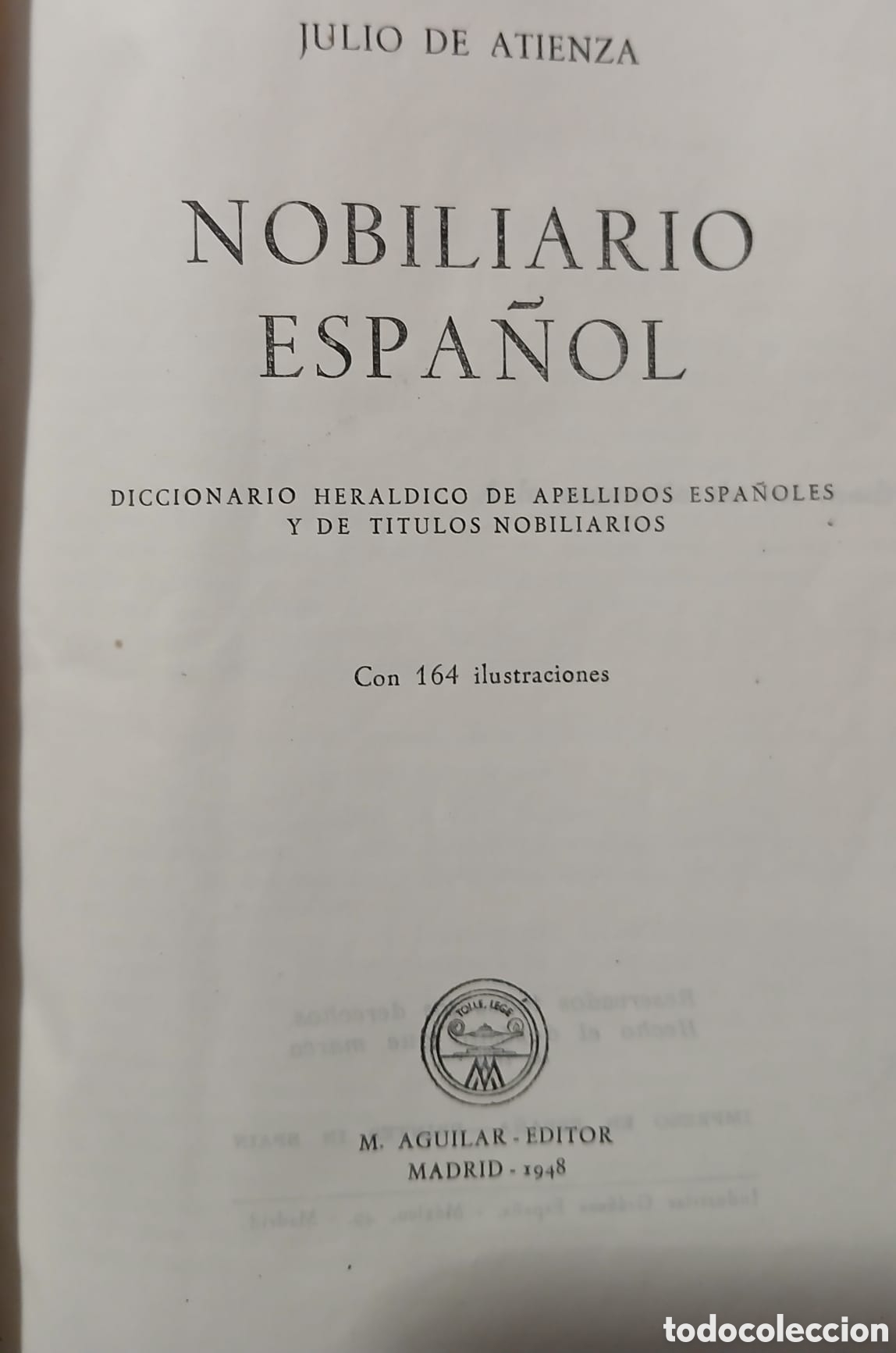 Libros: Diccionario Nobiliario Espa&ntilde;ol - Foto 3