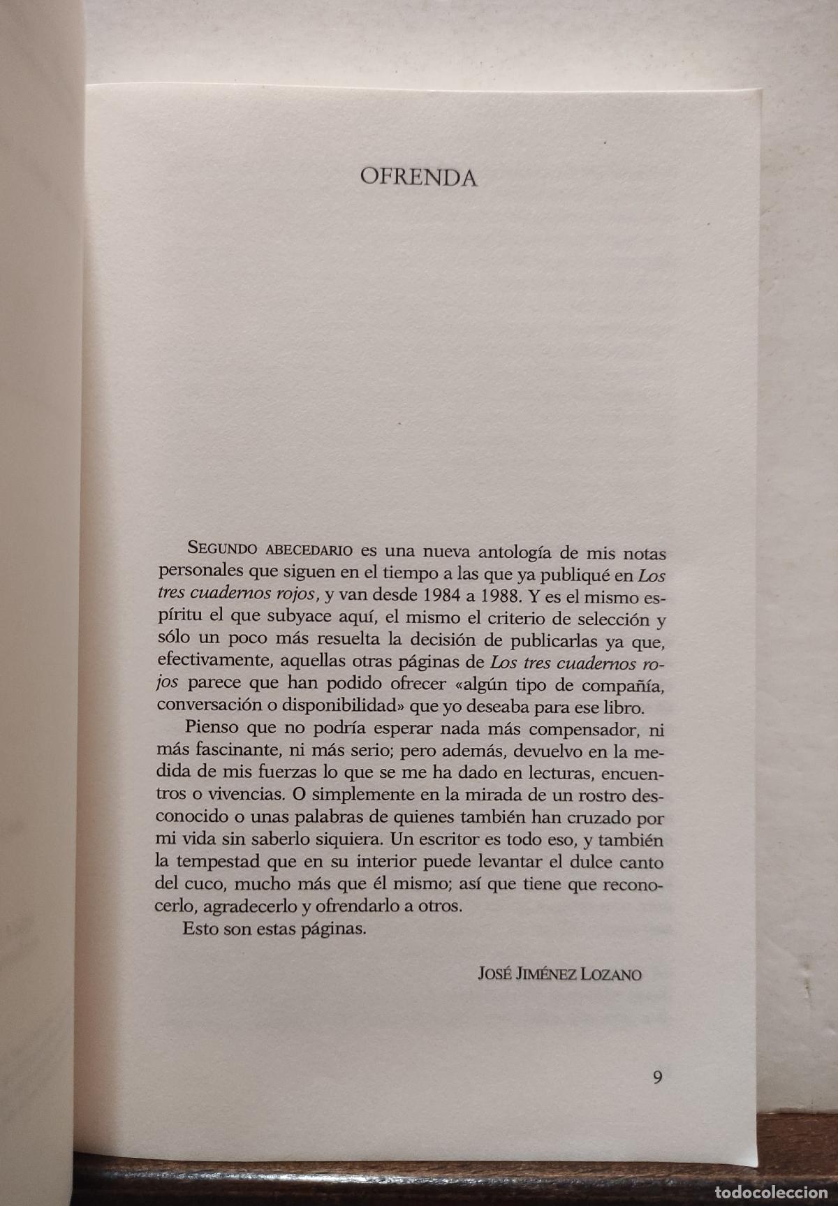 Libros: SEGUNDO ABECEDARIO - JOSE JIMENEZ LOZANO - Foto 4