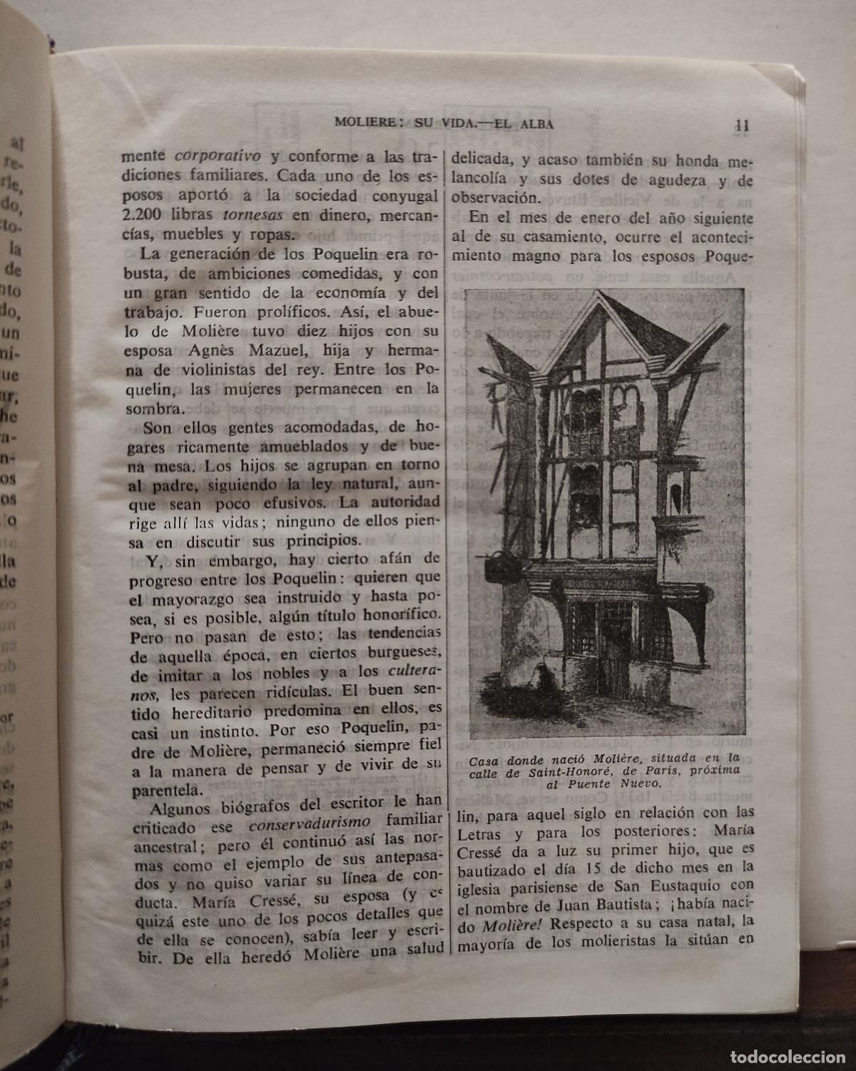 Libros: OBRAS COMPLETAS - MOLIERE - Foto 3