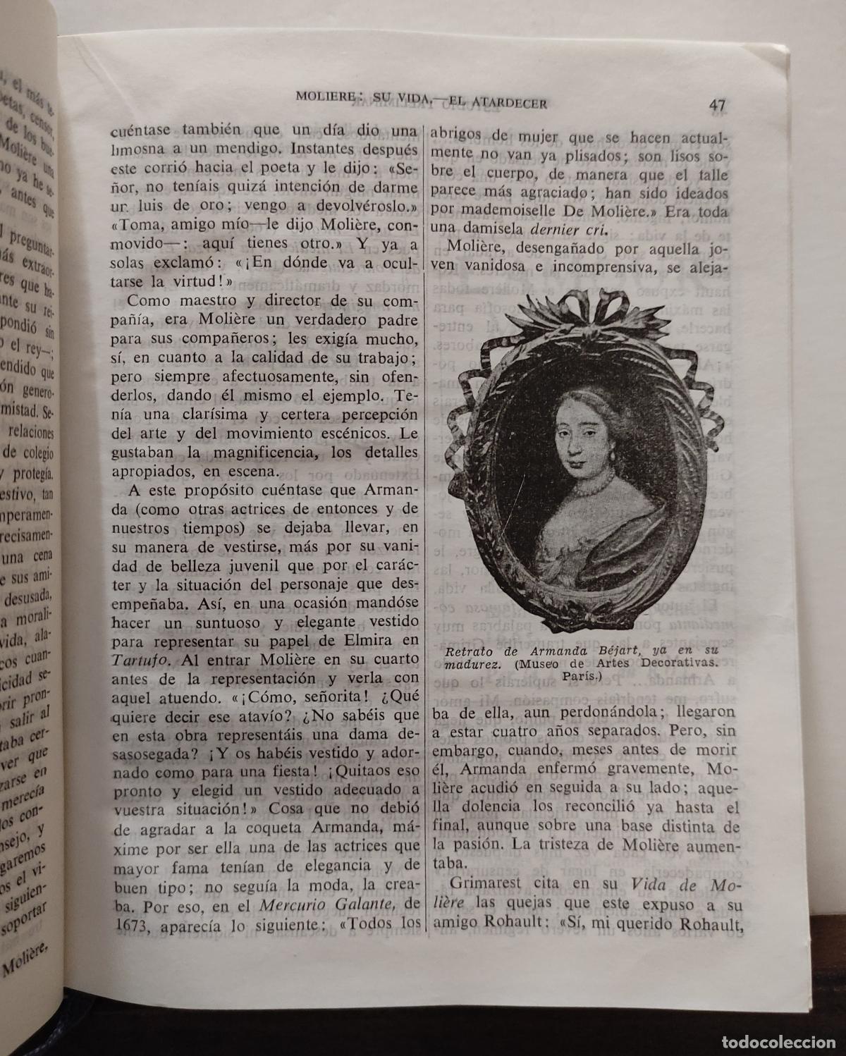 Libros: OBRAS COMPLETAS - MOLIERE - Foto 4