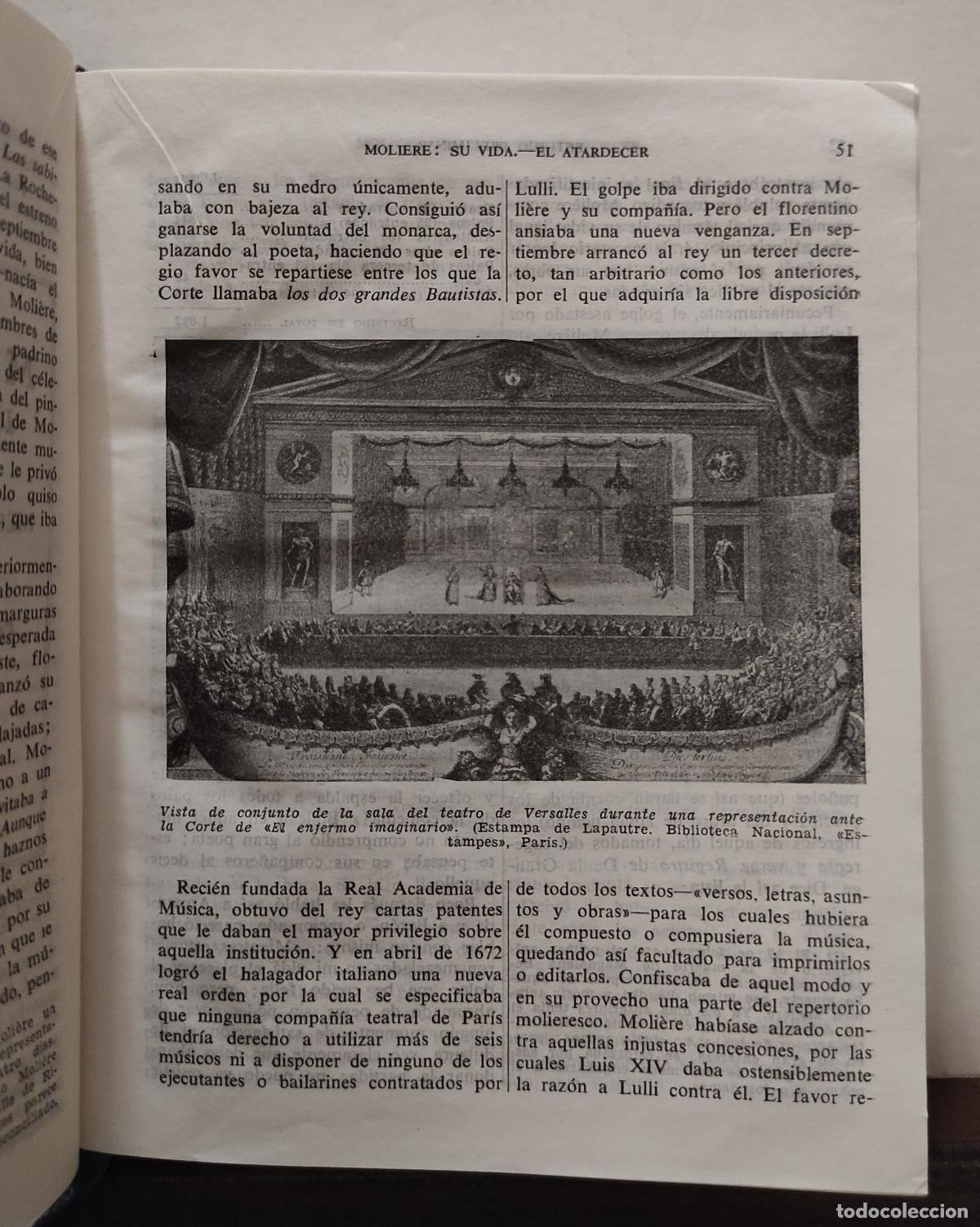 Libros: OBRAS COMPLETAS - MOLIERE - Foto 8