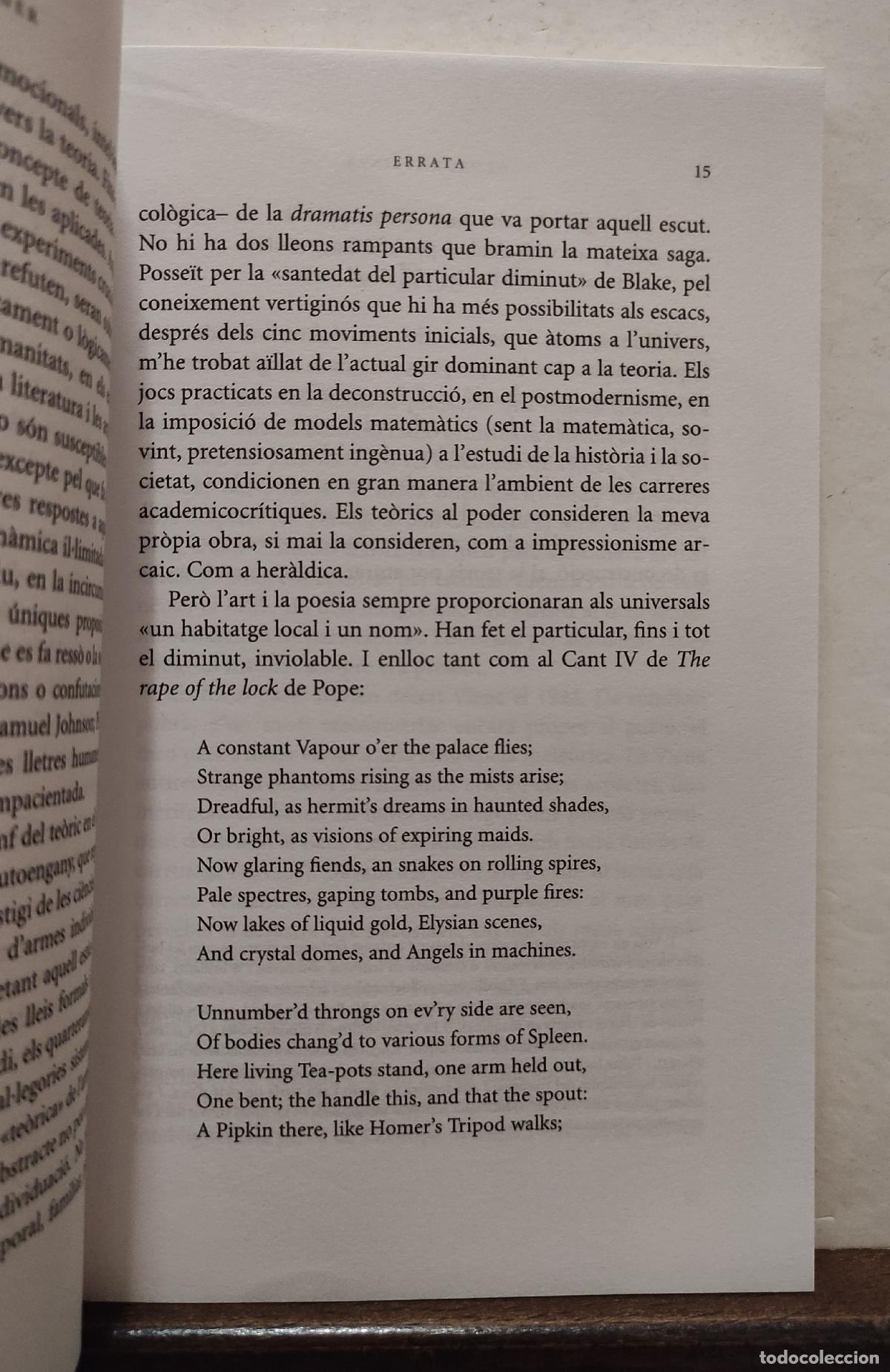 Libros: ERRATA - UNA VIDA A EXAMEN - GEORGE STEINER - Foto 4