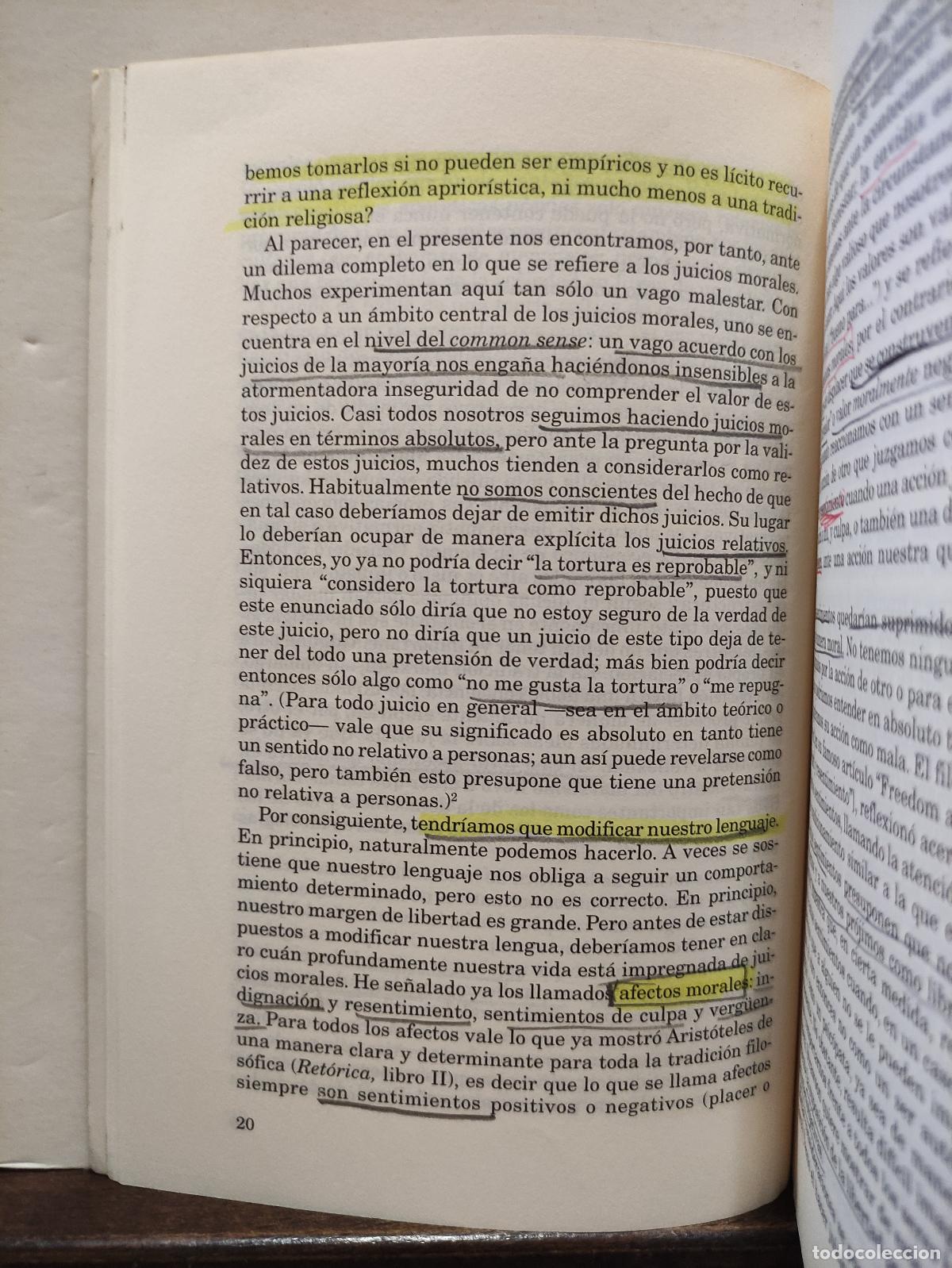 Libros: LECCIONES DE ETICA - ERNST TUGENDHAT - Foto 4