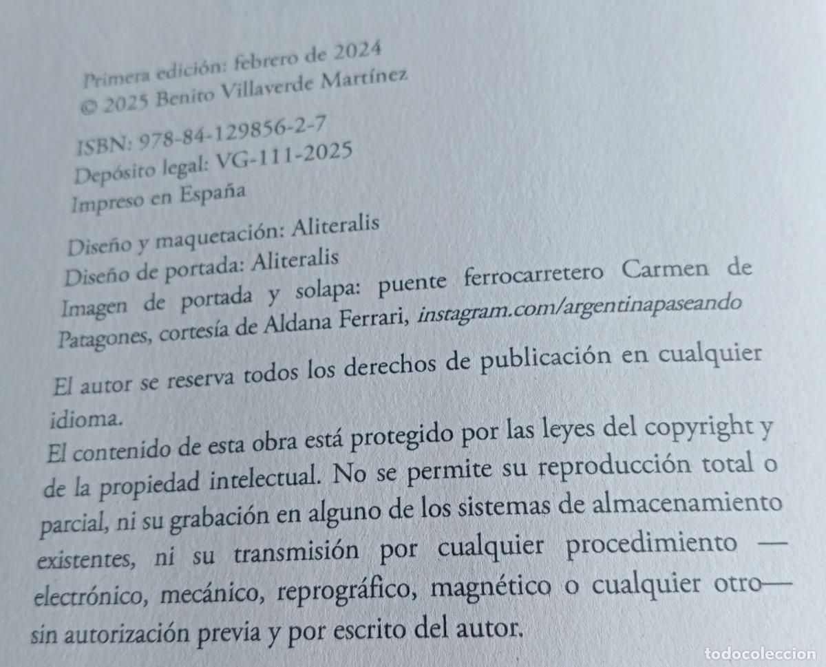 Libros: AVENTURA EN RIO NEGRO, BENITO VILLAVERDE MARTINEZ - Foto 4