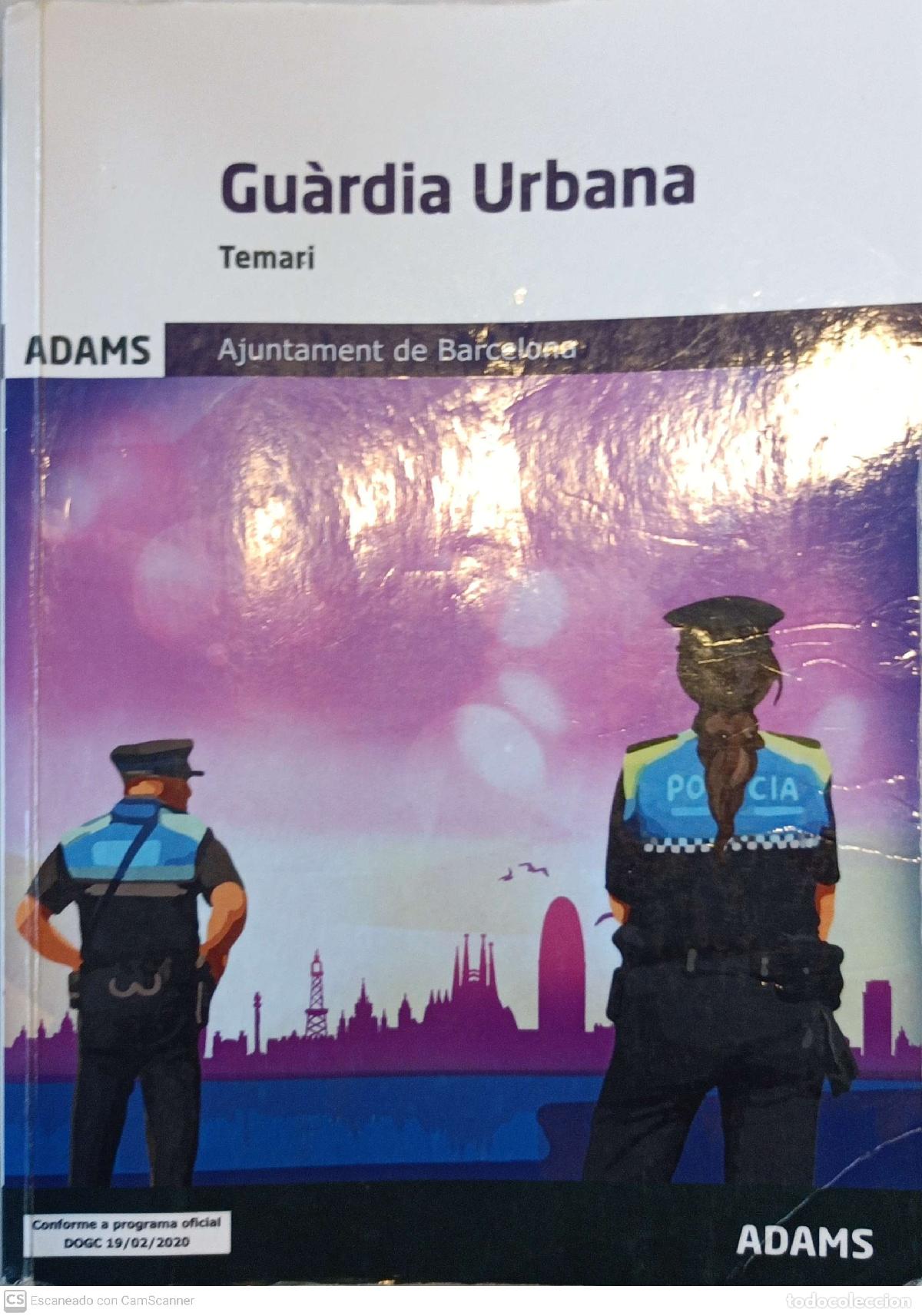Libros: Gu&agrave;rdia Urbana. Temari - Ajuntament de Barcelona - Foto 1