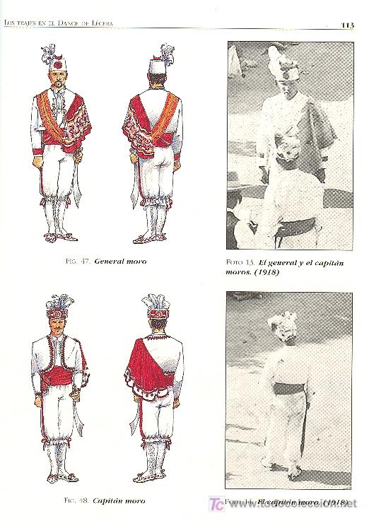 Libros: El Dance de L&eacute;cera. Detalle de dos personajes moros - Foto 2