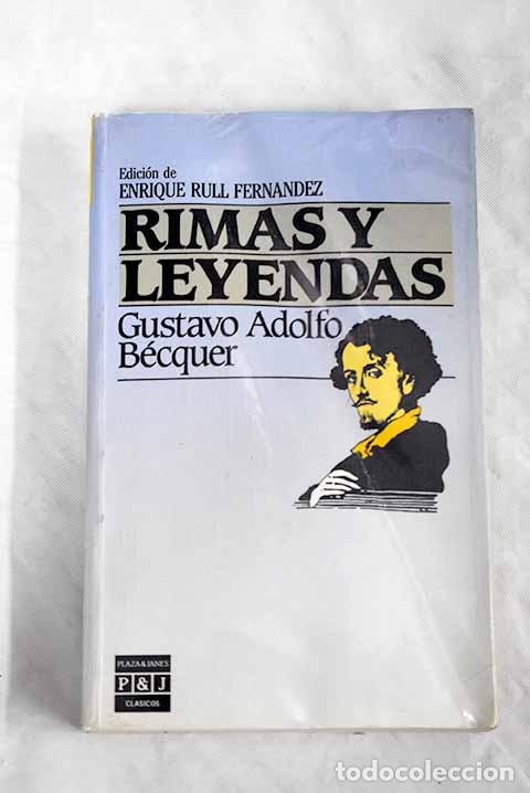 Libros: Rimas ; Leyendas: B&eacute;cquer, Gustavo Adolfo.- B&eacute;cquer, Gustavo Adolfo - Foto 1