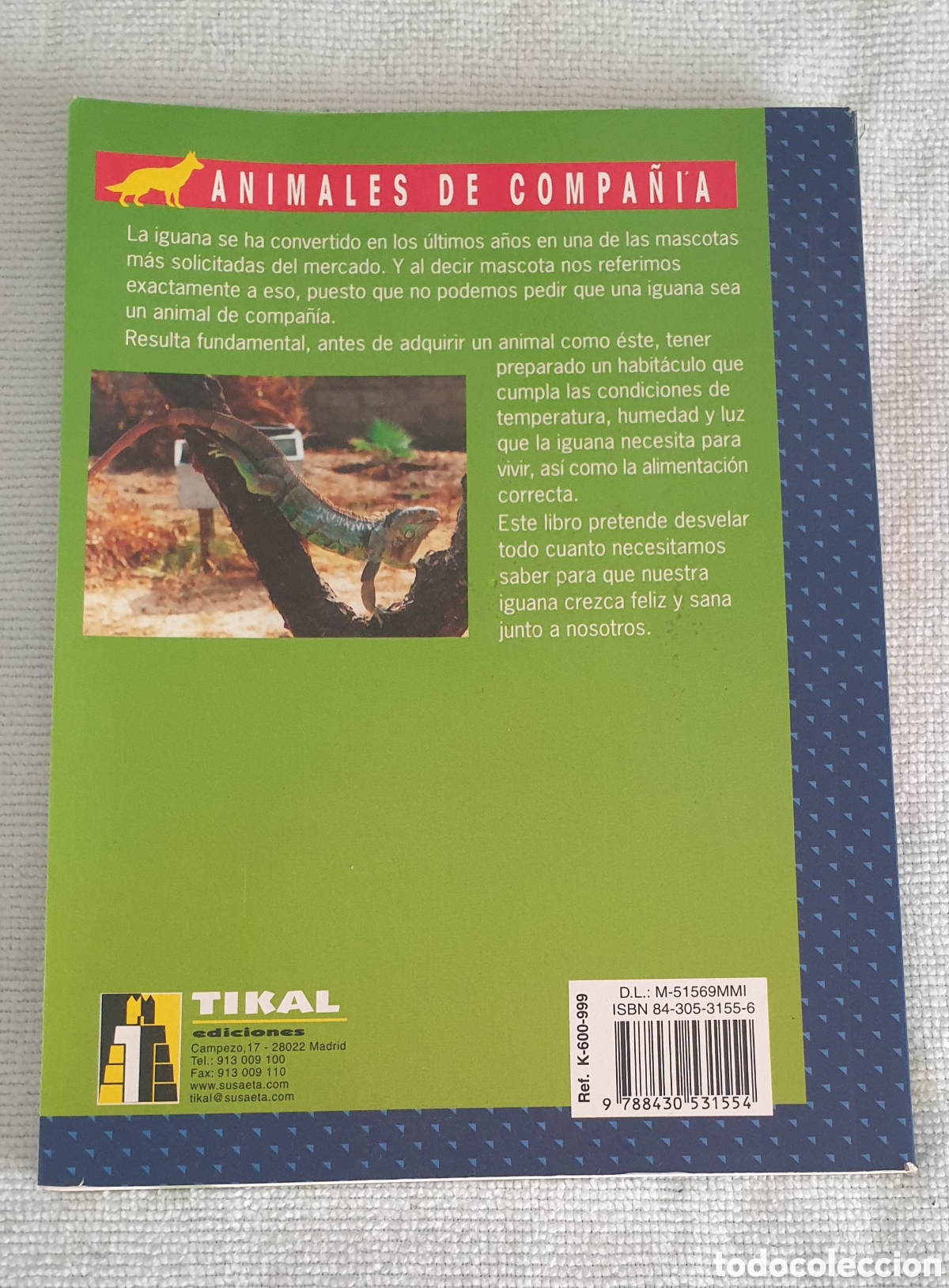 Libros: Iguanas. Rafael Casta&ntilde;o Baeza. - Foto 2