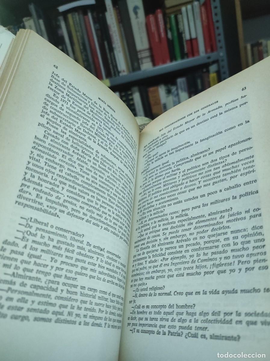 Libros: Mis conversaciones con los generales - Mar&iacute;a M&eacute;rida - Foto 2