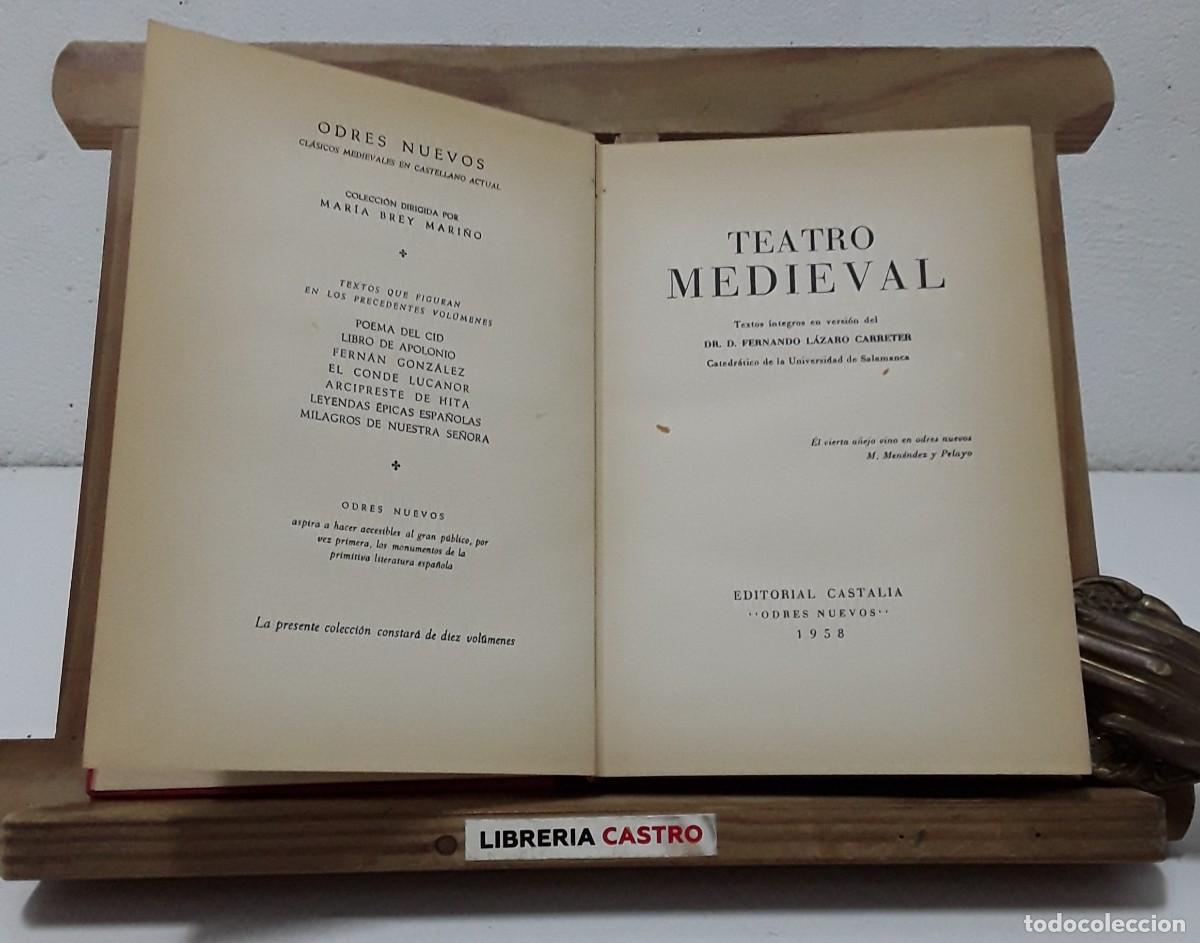 Libros: Teatro medieval - Varios. - Foto 1