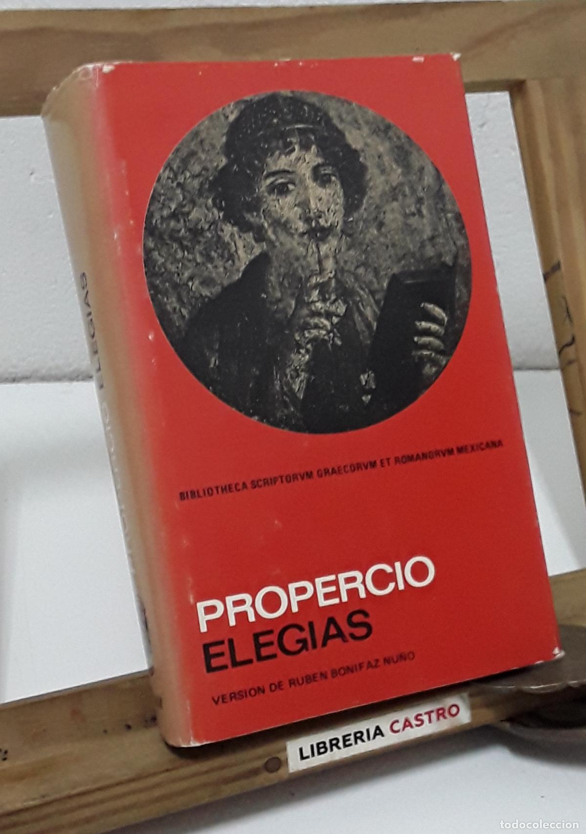 Libros: Eleg&iacute;as. Propercio. Edici&oacute;n biling&uuml;e - Sexto Propercio. - Foto 1