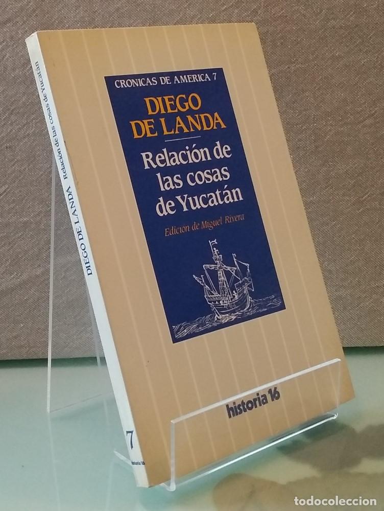 Libros: Relaci&oacute;n de las cosas de Yucat&aacute;n - Diego de Landa - Foto 1