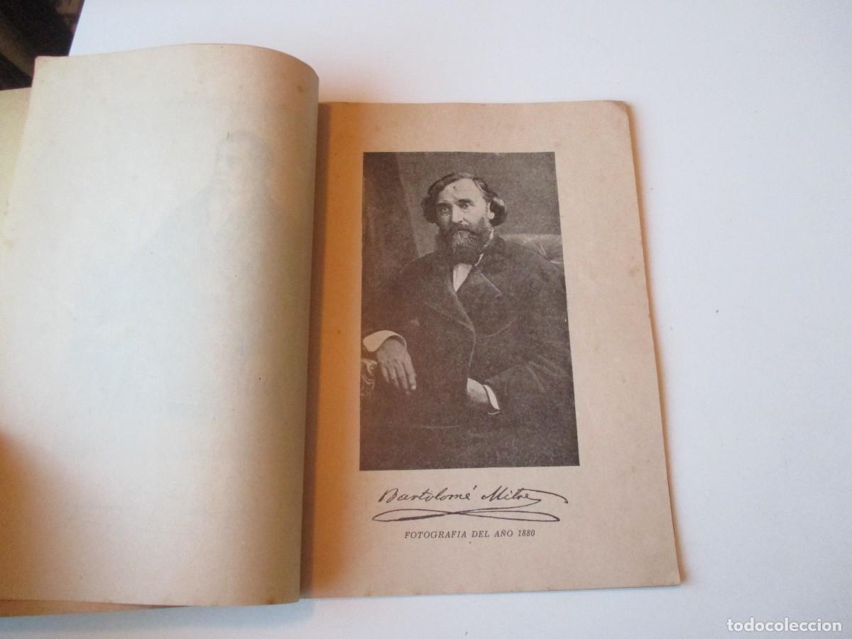 Libros: GENERAL BARTOLOME MITRE Centenario de Rivadavia W35652 - Foto 2