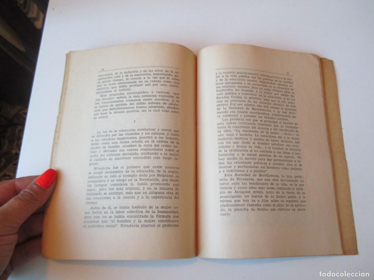 Libros: GENERAL BARTOLOME MITRE Centenario de Rivadavia W35652 - Foto 3