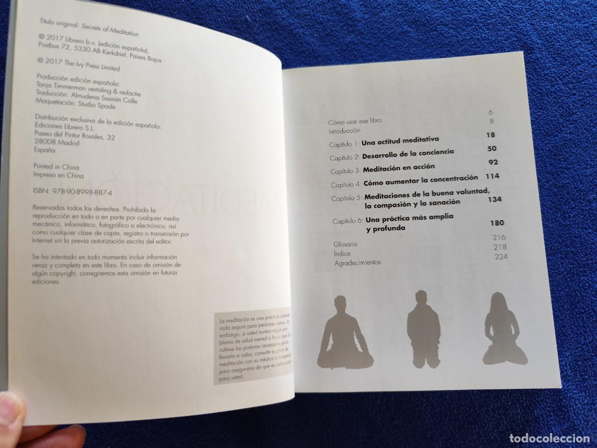 Libros: MEDITACION Kim Davies Ediciones Librero 2017 - Foto 6