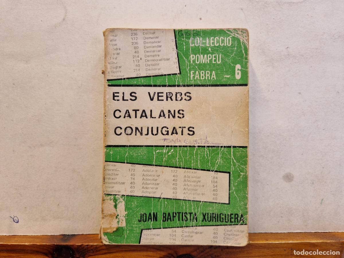 Libros: ELS VERBS CATALANS CONJUGATS. - Foto 1