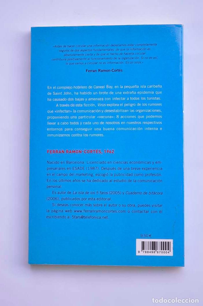 Libros: Virus - RAM&Oacute;N - CORT&Eacute;S, Ferran - Foto 3