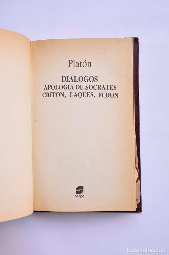 Libros: Di&aacute;logos: Apolog&iacute;a de S&oacute;crates, Crit&oacute;n, Laques, Fedon - PLAT&Oacute;N - Foto 2