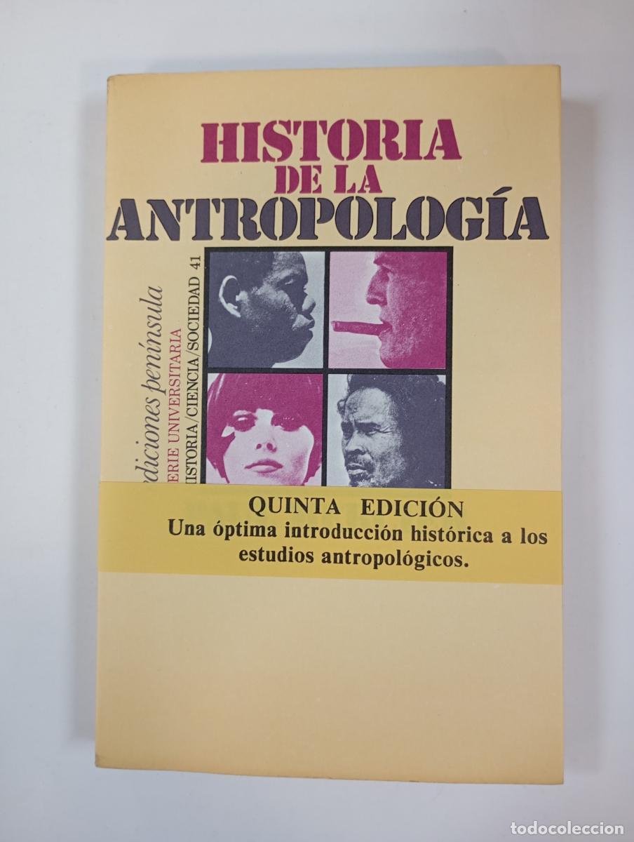 Libros: Historia de la antropolog&iacute;a. - Paul Mercier. TDK283 - Foto 1