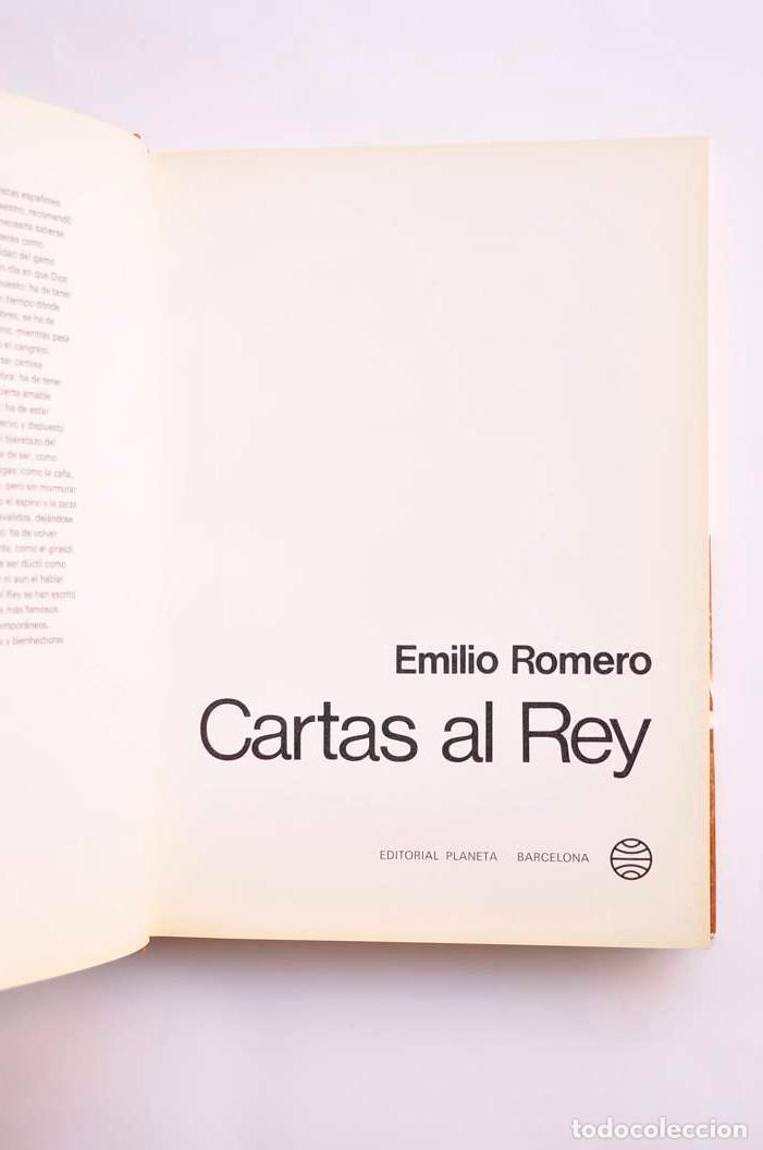 Libros: Cartas al Rey - ROMERO, Emilio - Foto 3