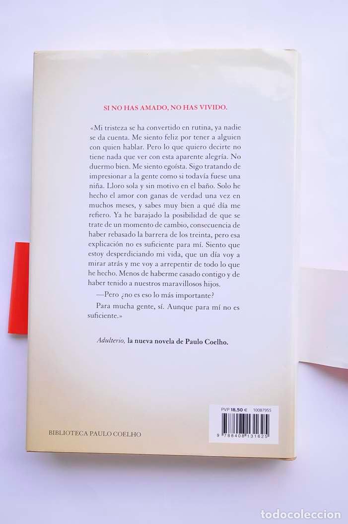 Libros: Adulterio - COELHO, Paulo - Foto 5