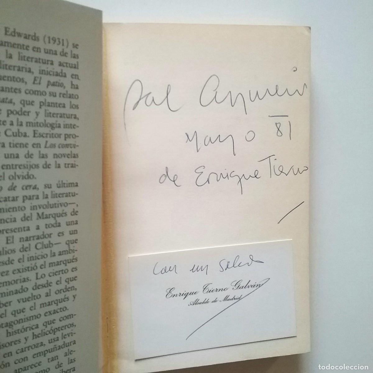 Libros: Jorge Edwards - El museo de cera (Primera edici&oacute;n) - Foto 2