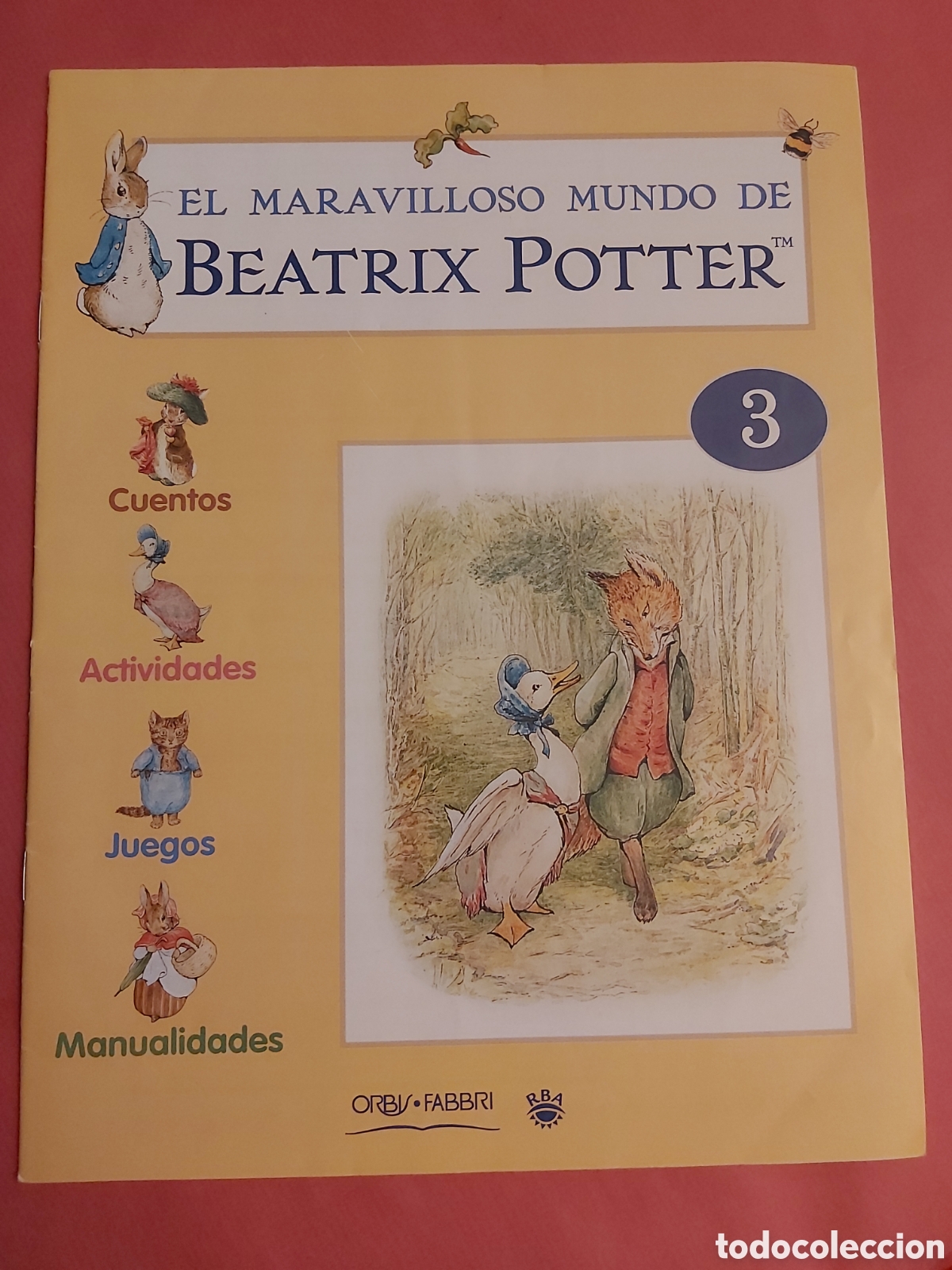 Libros: FASCICULO N.3 EL MARAVILLOSO MUNDO DE BEATRIX POTTER ORBIS & FABBRI RBA 2003