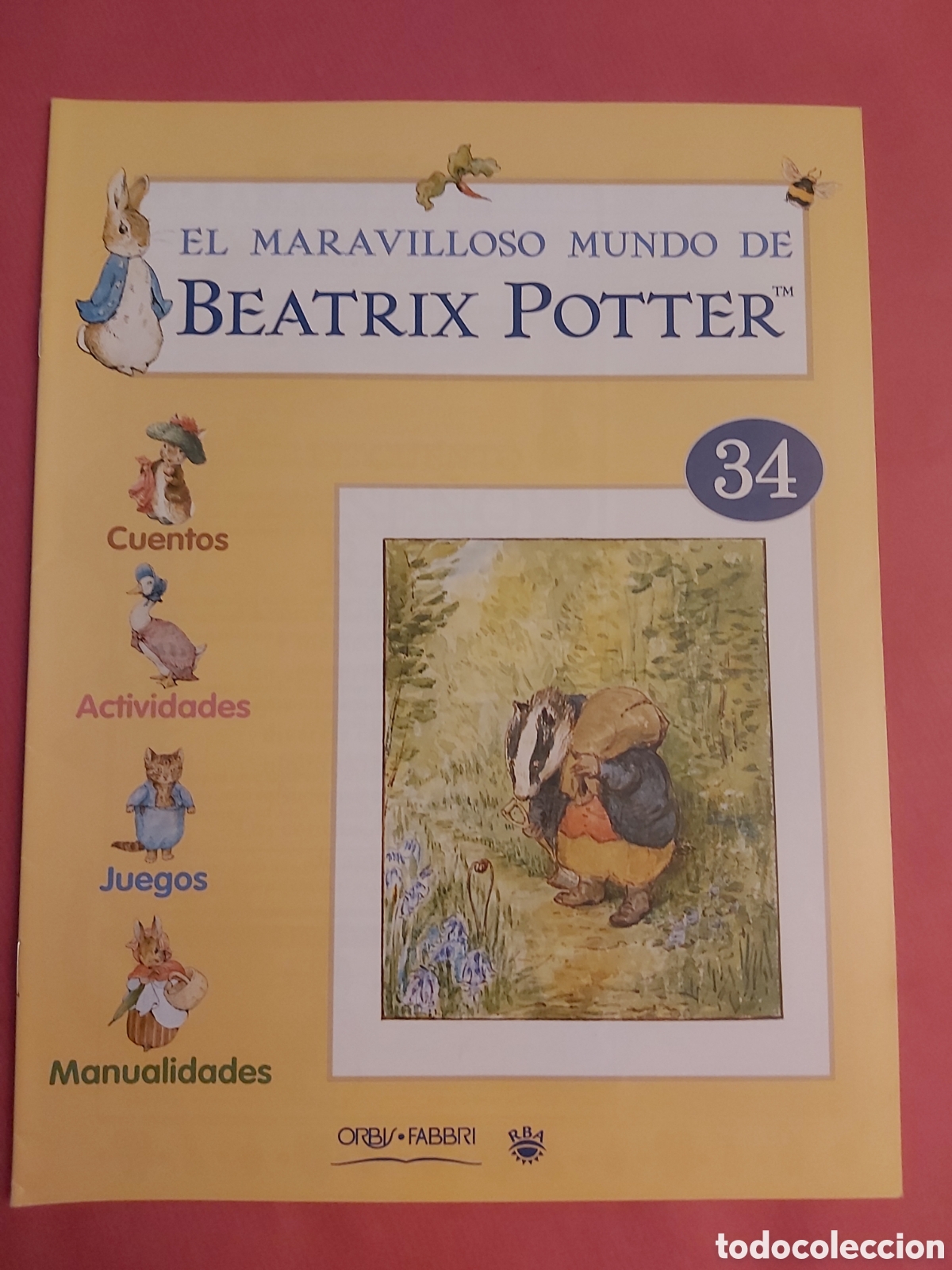 Libros: FASCICULO N.34 EL MARAVILLOSO MUNDO DE BEATRIX POTTER 2003 ORBIS - FABBRI RBA