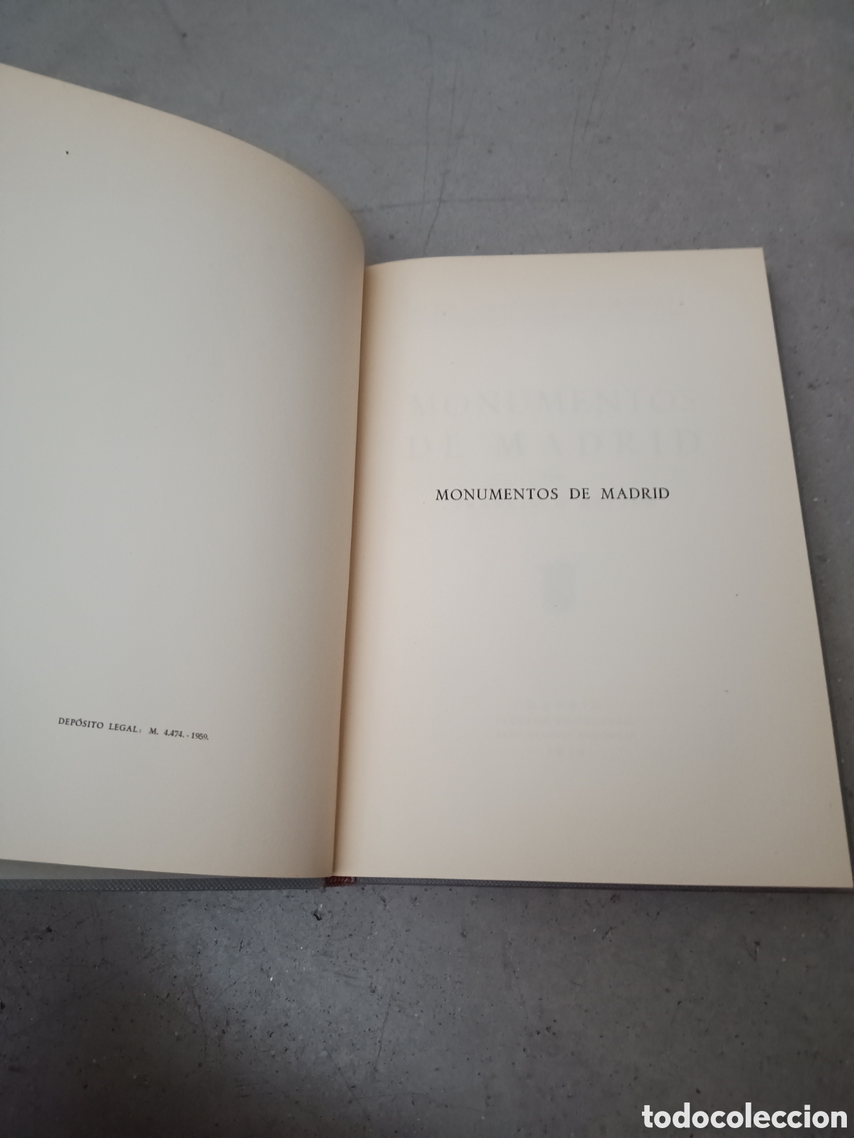 Libros: MONUMENTOS DE MADRID - FRANCISCO BAZTAN - 1959 - Foto 4